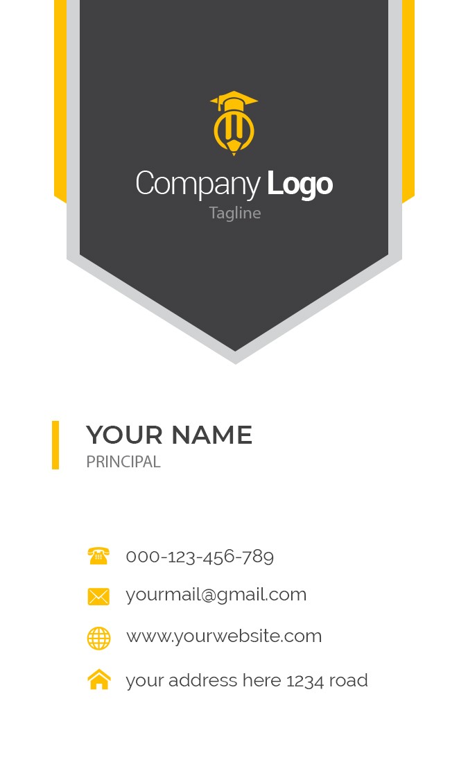 Education Design Card Visit